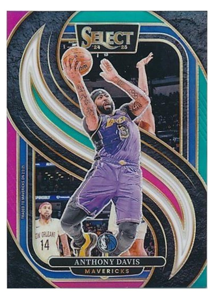 2024-25 Panini Select Base Set Anthony Davis #149 card