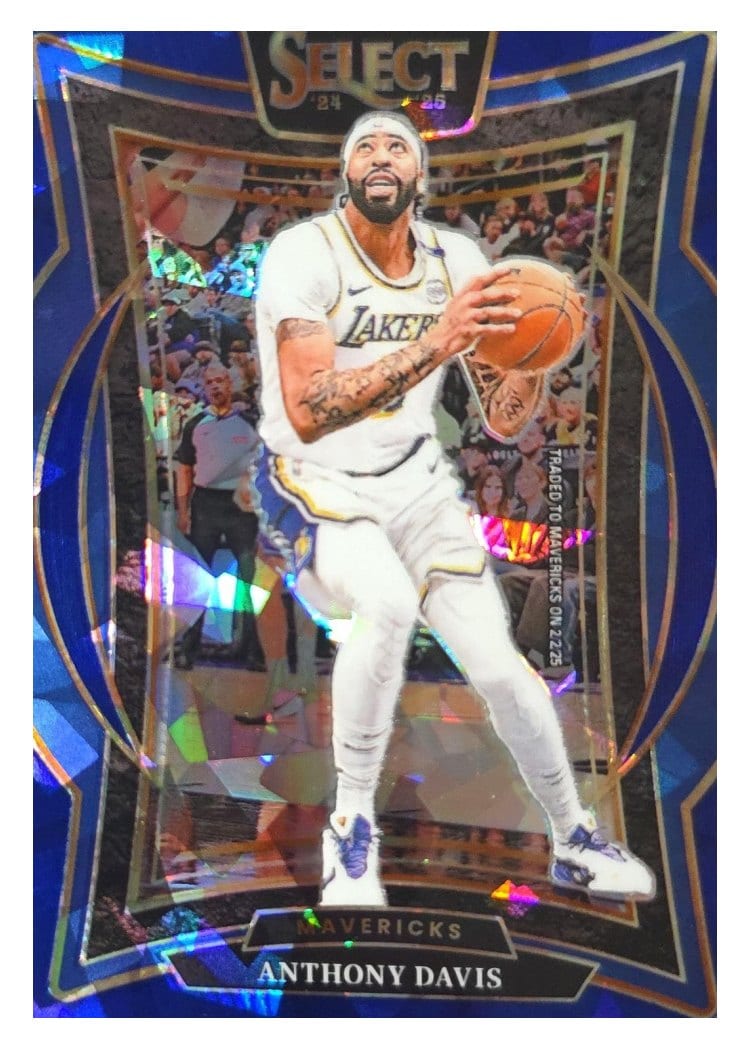 2024-25 Panini Select Base Set Anthony Davis #25 card