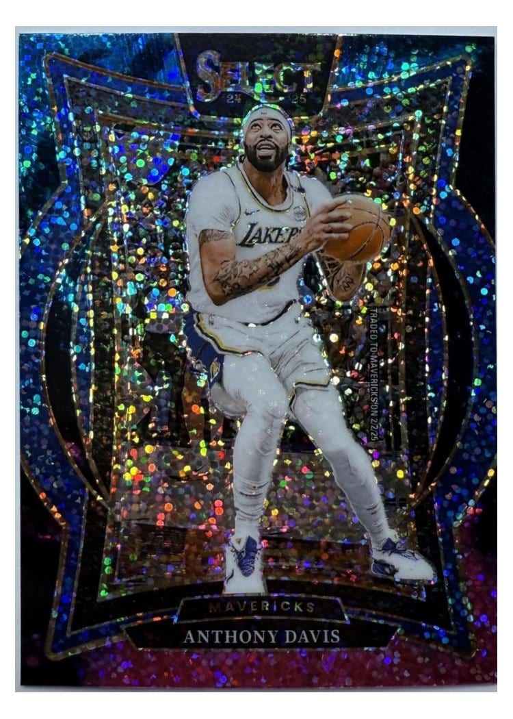 2024-25 Panini Select Base Set Anthony Davis #25 card