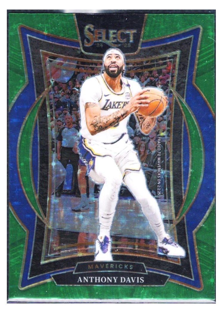 2024-25 Panini Select Base Set Anthony Davis #25 card