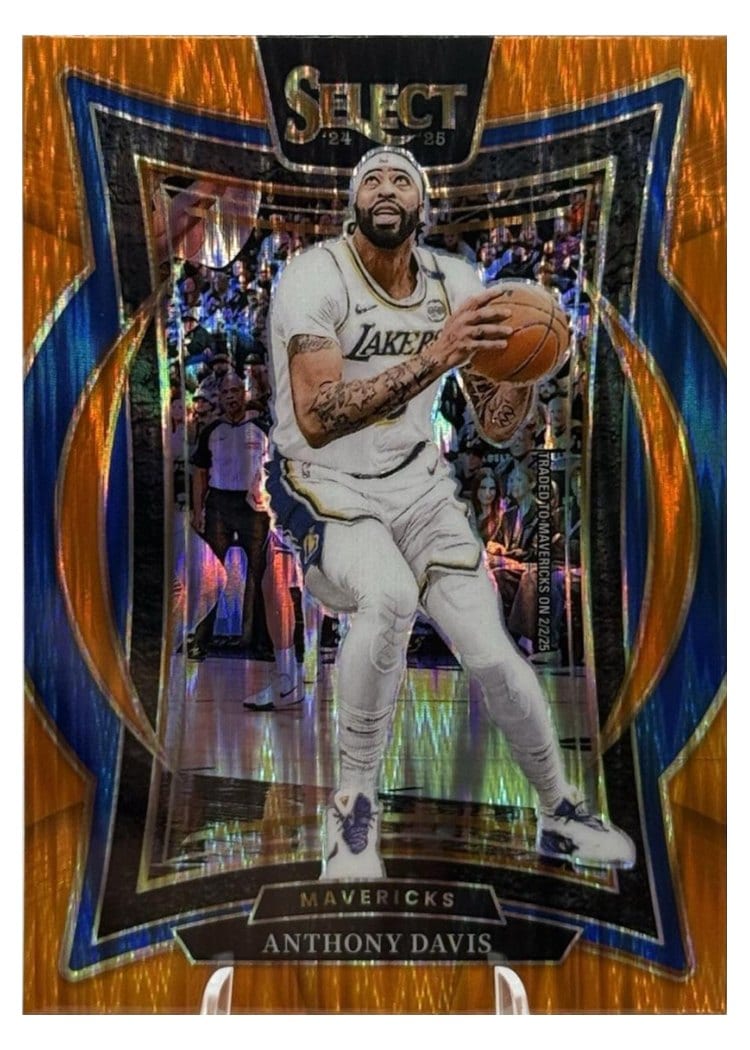 2024-25 Panini Select Base Set Anthony Davis #25 card