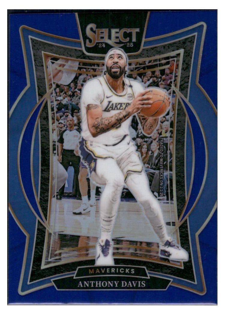 2024-25 Panini Select Base Set Anthony Davis #25 card