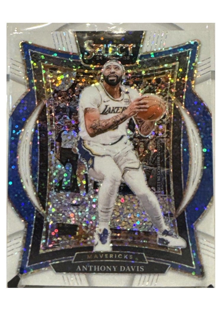 2024-25 Panini Select Base Set Anthony Davis #25 card