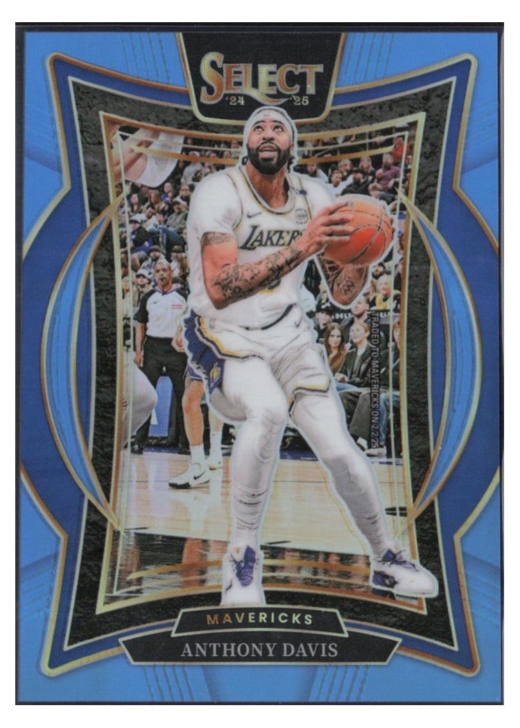 2024-25 Panini Select Base Set Anthony Davis #25 card