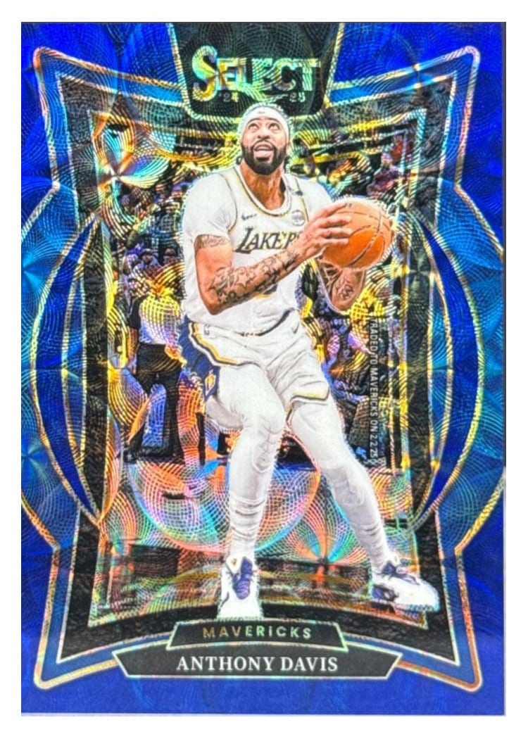 2024-25 Panini Select Base Set Anthony Davis #25 card