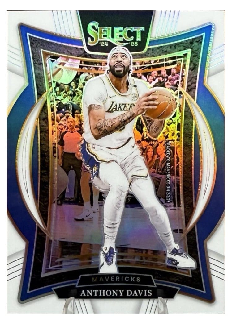 2024-25 Panini Select Base Set Anthony Davis #25 card