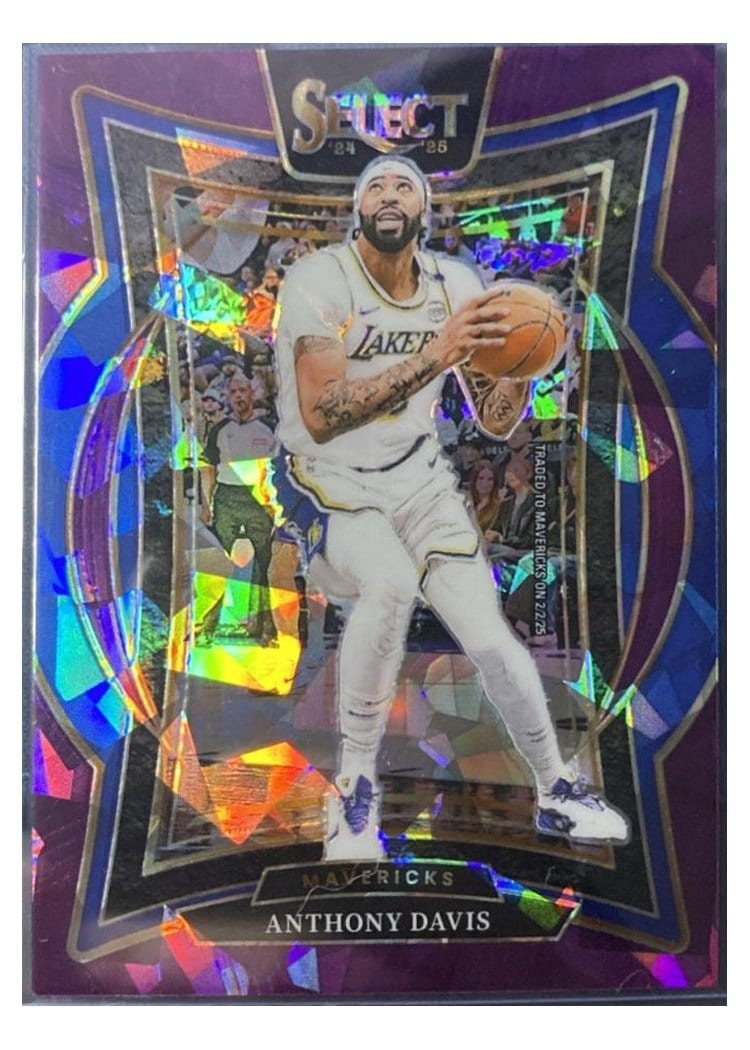 2024-25 Panini Select Base Set Anthony Davis #25 card