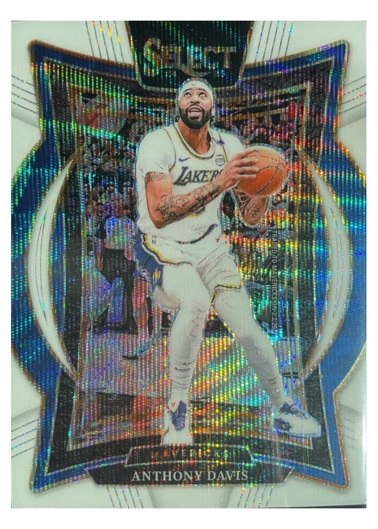2024-25 Panini Select Base Set Anthony Davis #25 card