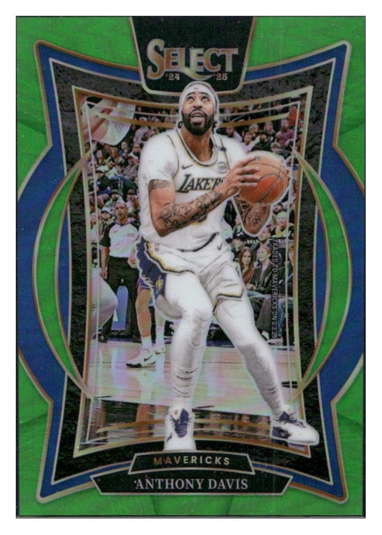 2024-25 Panini Select Base Set Anthony Davis #25 card
