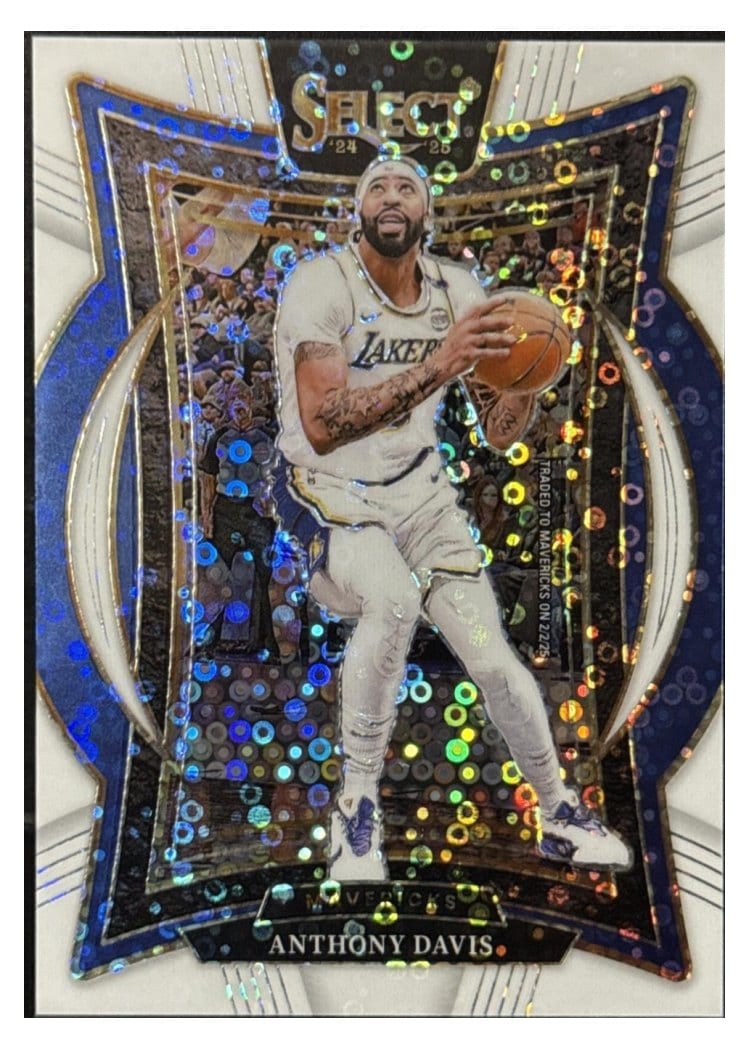 2024-25 Panini Select Base Set Anthony Davis #25 card