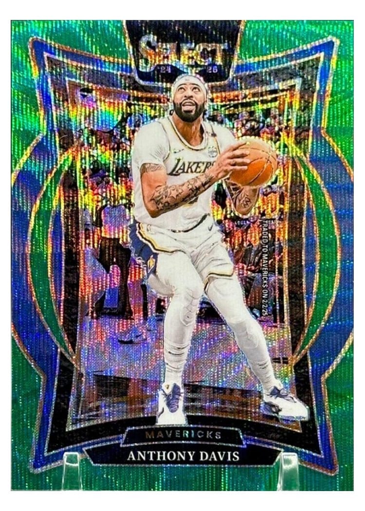 2024-25 Panini Select Base Set Anthony Davis #25 card