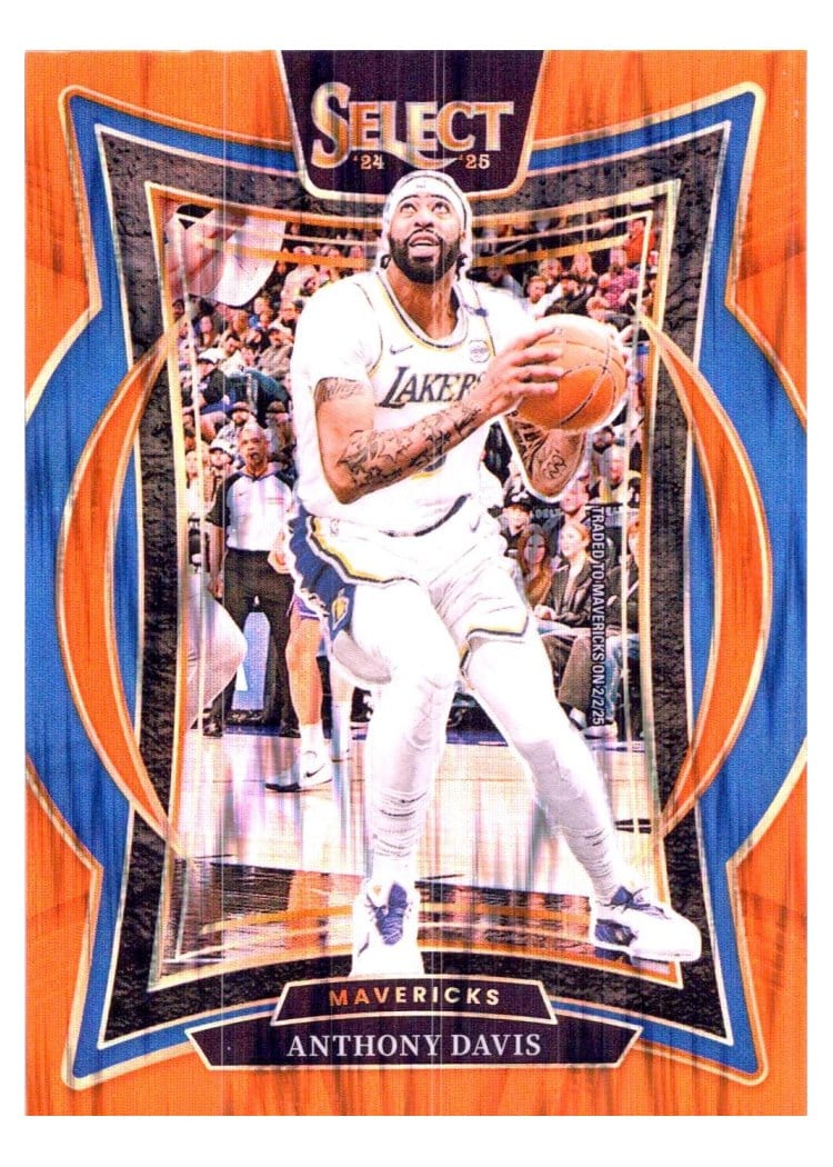 2024-25 Panini Select Base Set Anthony Davis #25 card