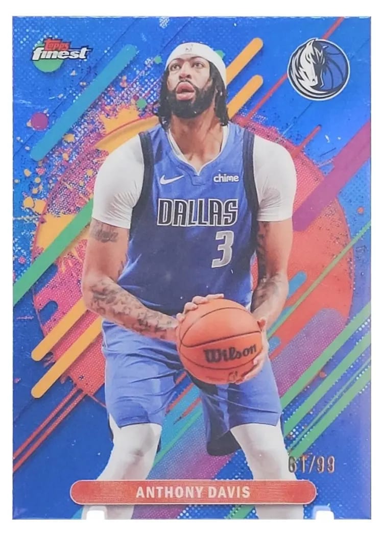 2025-26 Finest Base Set Anthony Davis #288 card