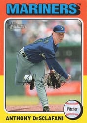 2024 Topps Heritage Mini Base Set Anthony DeSclafani #380 card