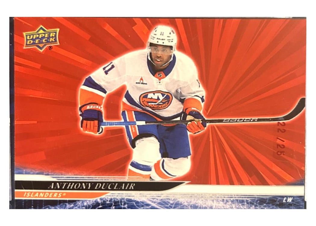 2024-25 Upper Deck Base Set Anthony Duclair #586 card
