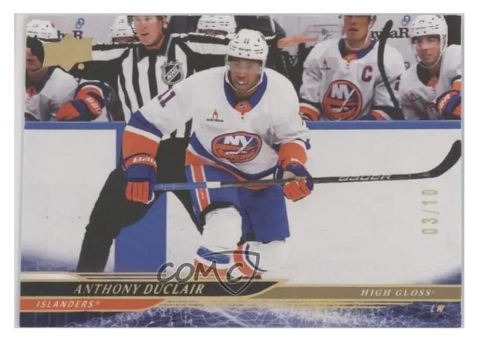 2024-25 Upper Deck Base Set Anthony Duclair #586 card
