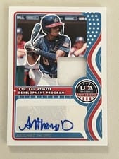 2025 Panini Stars & Stripes 13U/14U National Team Signatures Anthony DuFour #NTS-AD card