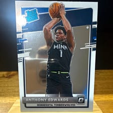 2020 Panini Donruss Optic Anthony Edwards #151 card