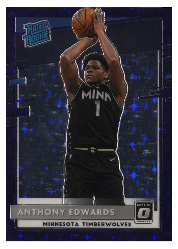 2020 Panini Donruss Optic Anthony Edwards #151 card