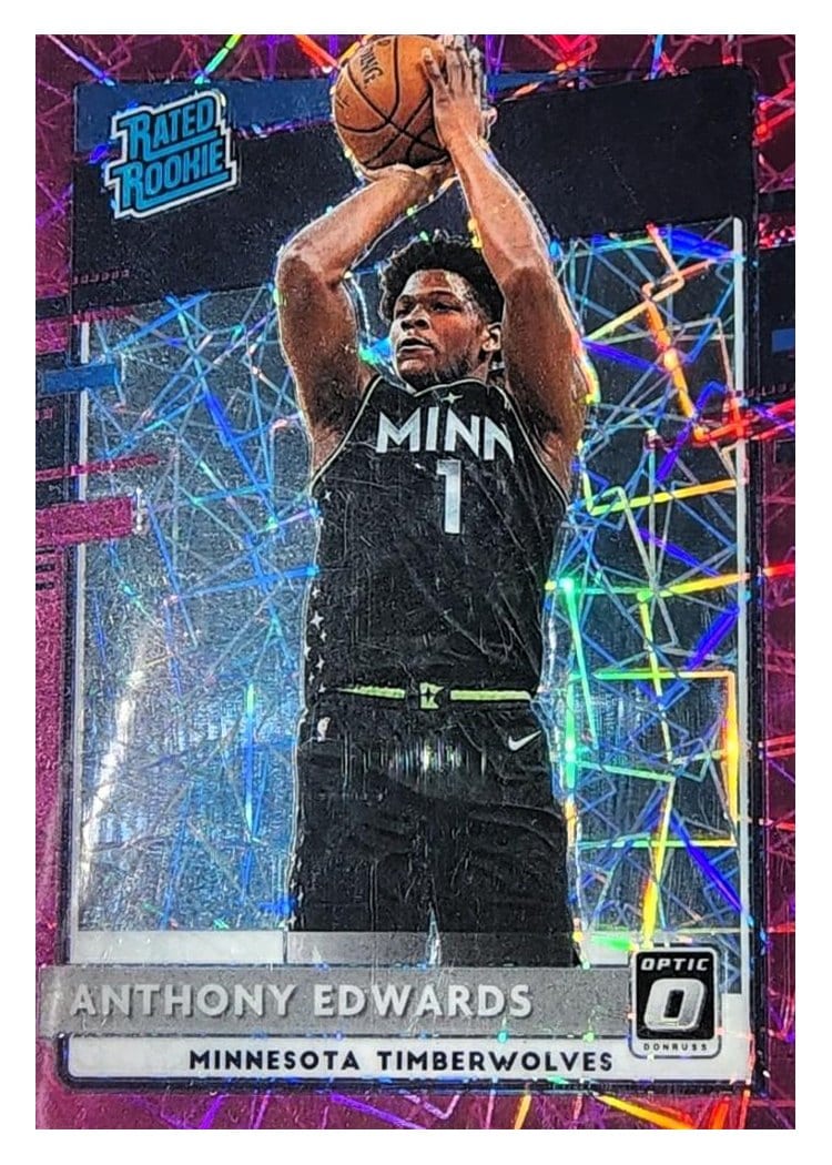 2020 Panini Donruss Optic Anthony Edwards #151 card