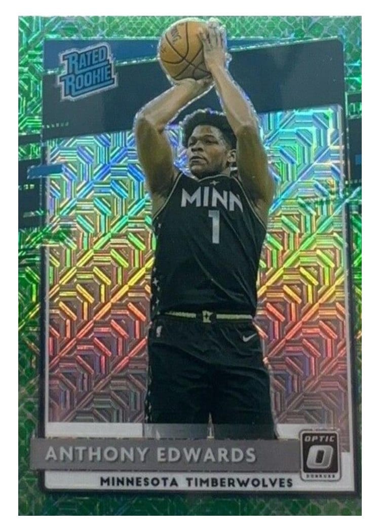 2020 Panini Donruss Optic Anthony Edwards #151 card
