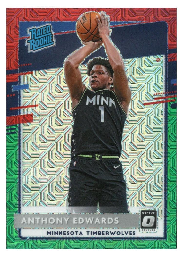 2020 Panini Donruss Optic Anthony Edwards #151 card
