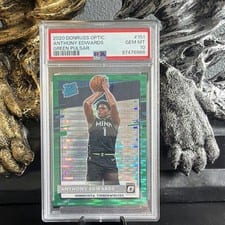 2020 Panini Donruss Optic Anthony Edwards #151 card