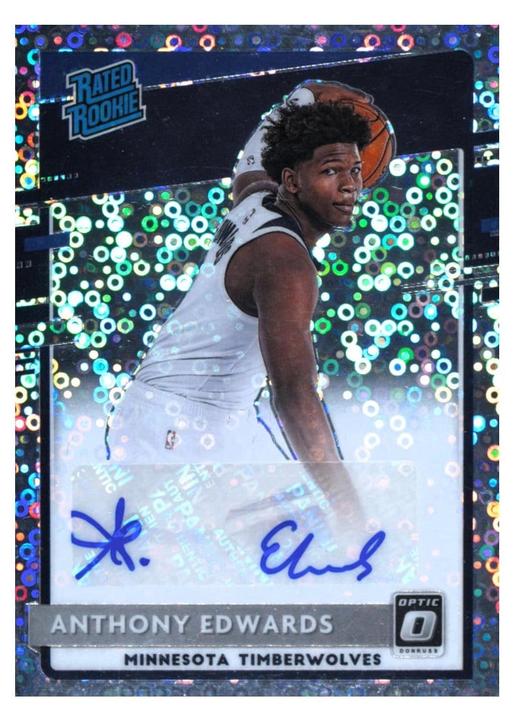 2020 Panini Donruss Optic Anthony Edwards #151 card