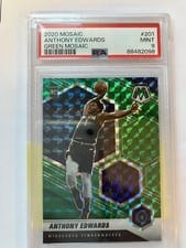 2020 Panini Mosaic Anthony Edwards #201 card