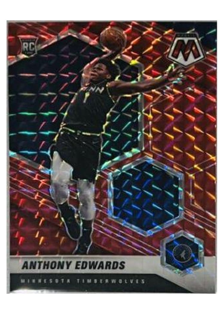 2020 Panini Mosaic Anthony Edwards #201 card