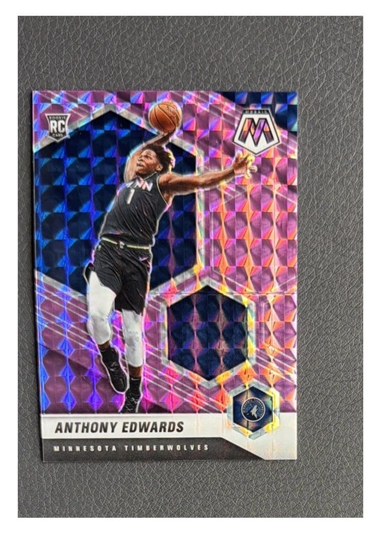 2020 Panini Mosaic Anthony Edwards #201 card