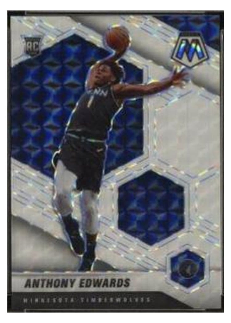 2020 Panini Mosaic Anthony Edwards #201 card