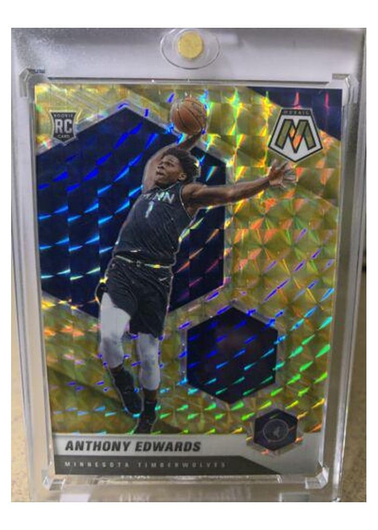 2020 Panini Mosaic Anthony Edwards #201 card