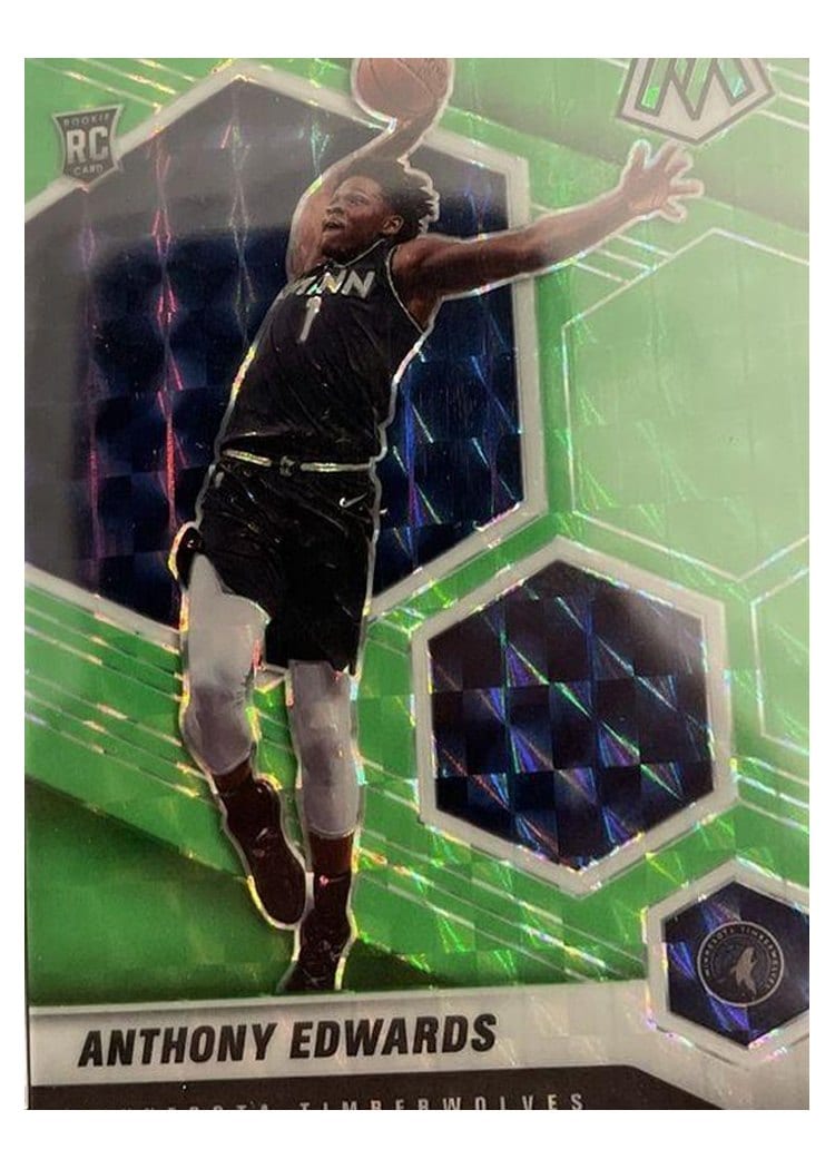 2020 Panini Mosaic Anthony Edwards #201 card