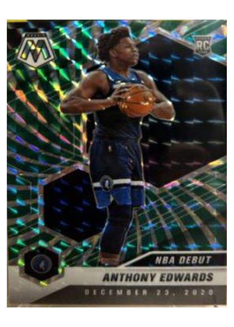 2020 Panini Mosaic Anthony Edwards #201 card