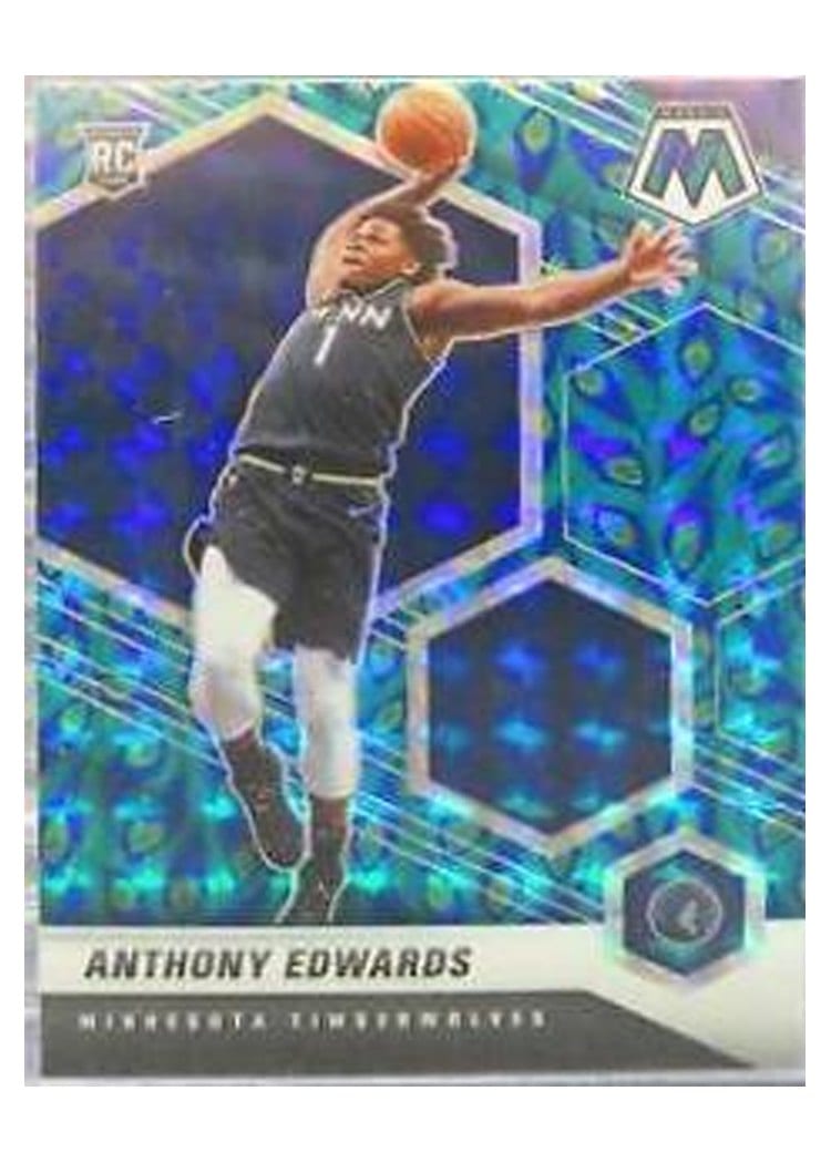 2020 Panini Mosaic Anthony Edwards #201 card
