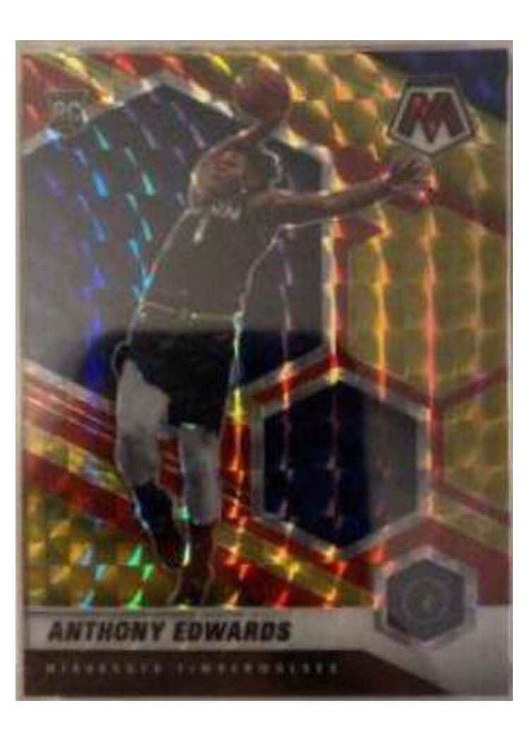 2020 Panini Mosaic Anthony Edwards #201 card