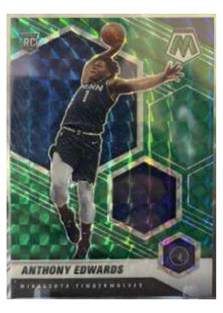 2020 Panini Mosaic Anthony Edwards #201 card