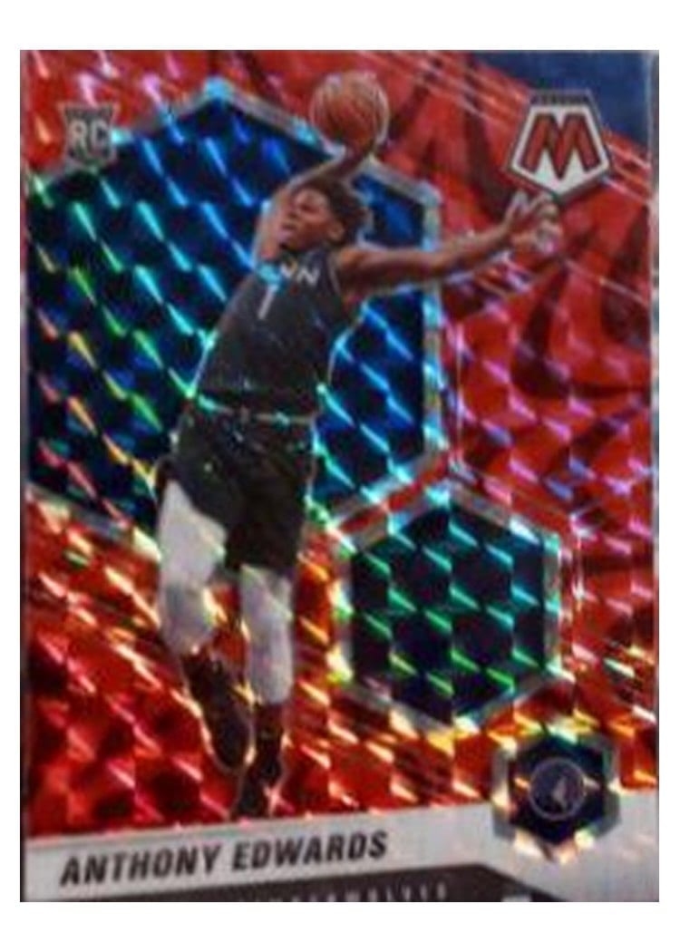 2020 Panini Mosaic Anthony Edwards #201 card