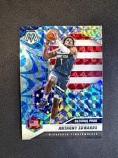 2020 Panini Mosaic Anthony Edwards #252 card