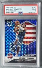 2020 Panini Mosaic Anthony Edwards #252 card