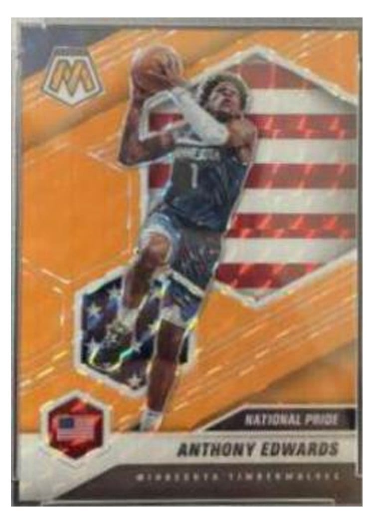 2020 Panini Mosaic Anthony Edwards #252 card