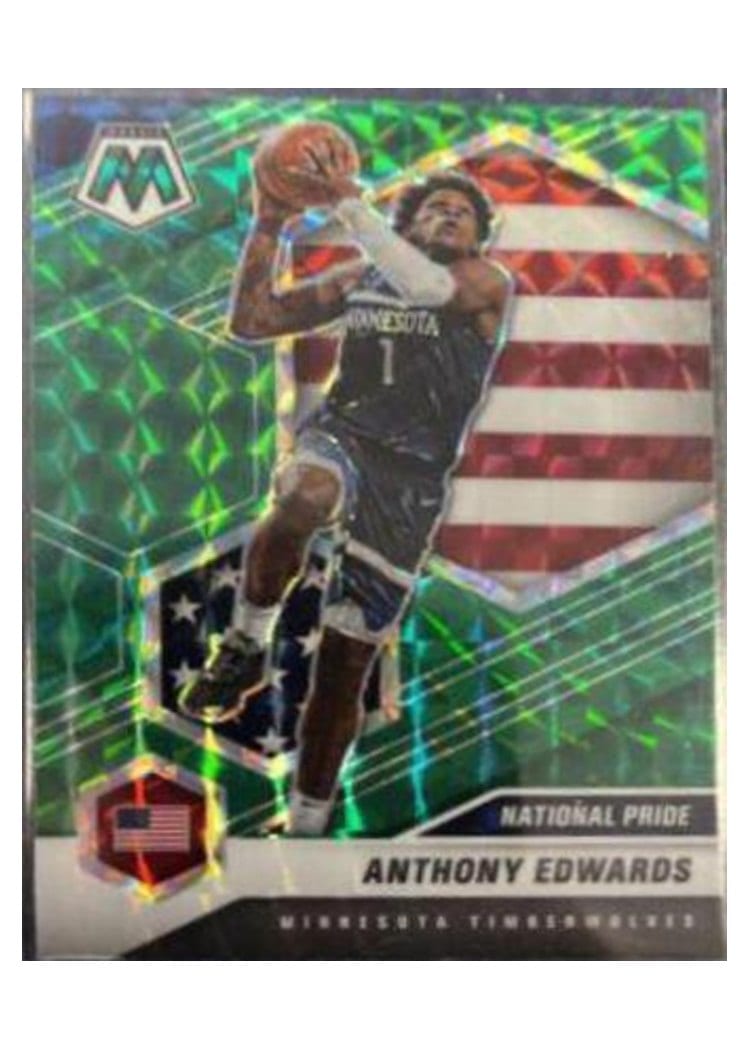 2020 Panini Mosaic Anthony Edwards #252 card