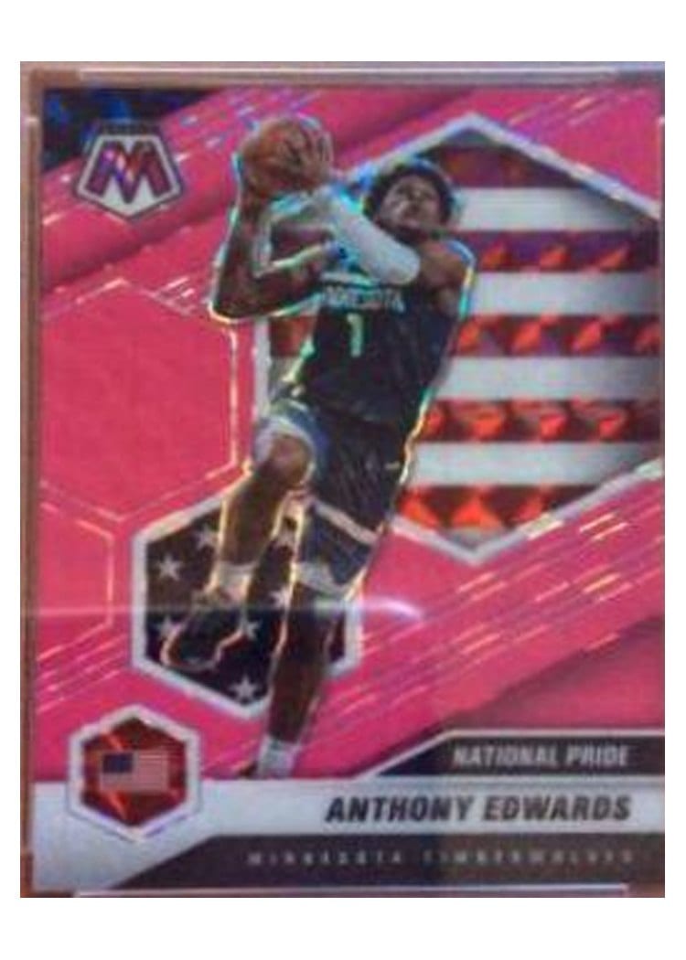 2020 Panini Mosaic Anthony Edwards #252 card