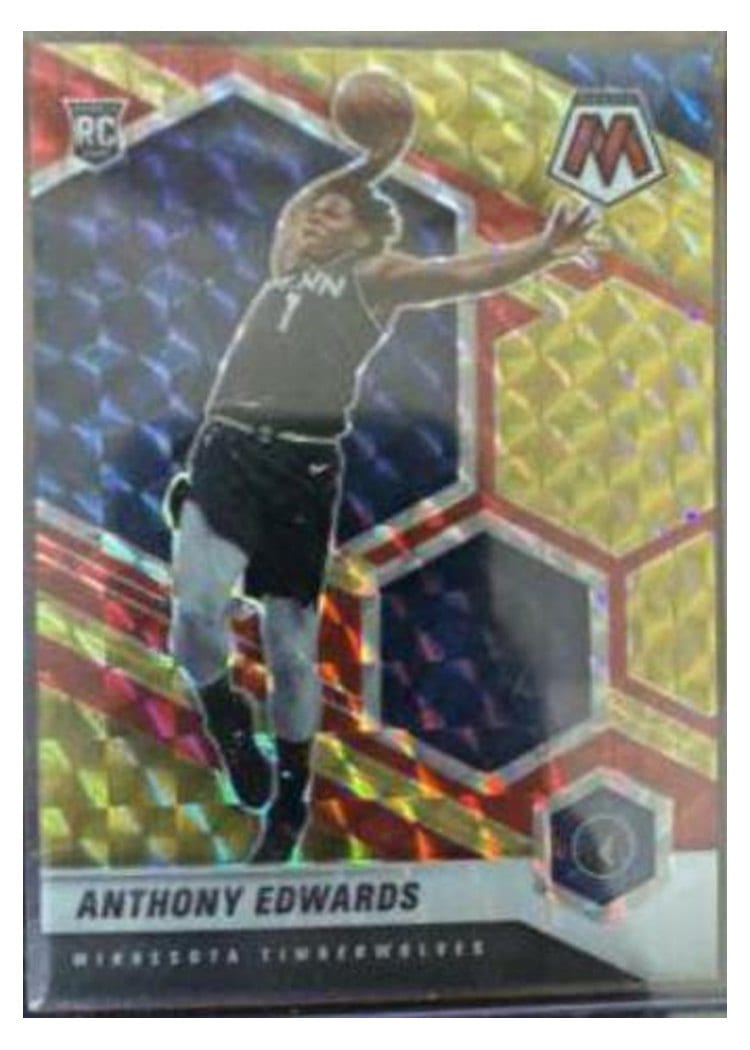 2020 Panini Mosaic Anthony Edwards #252 card