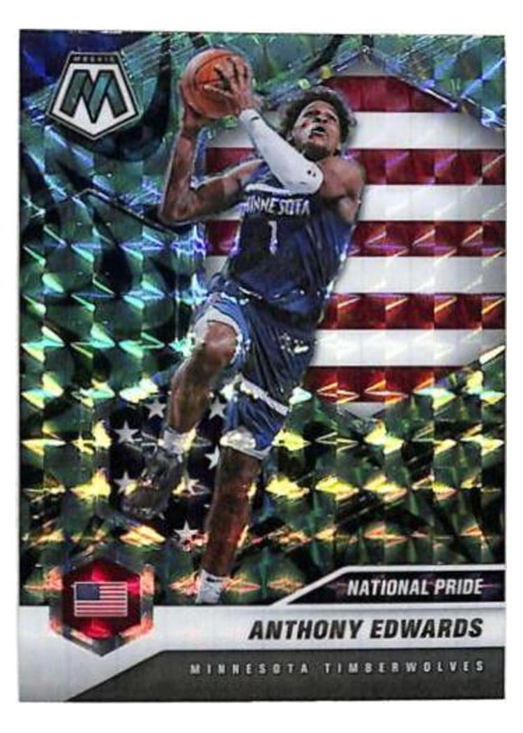 2020 Panini Mosaic Anthony Edwards #252 card