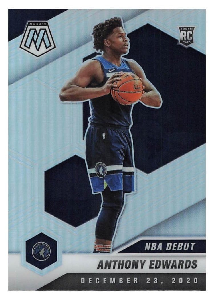 2020 Panini Mosaic Anthony Edwards #261 card