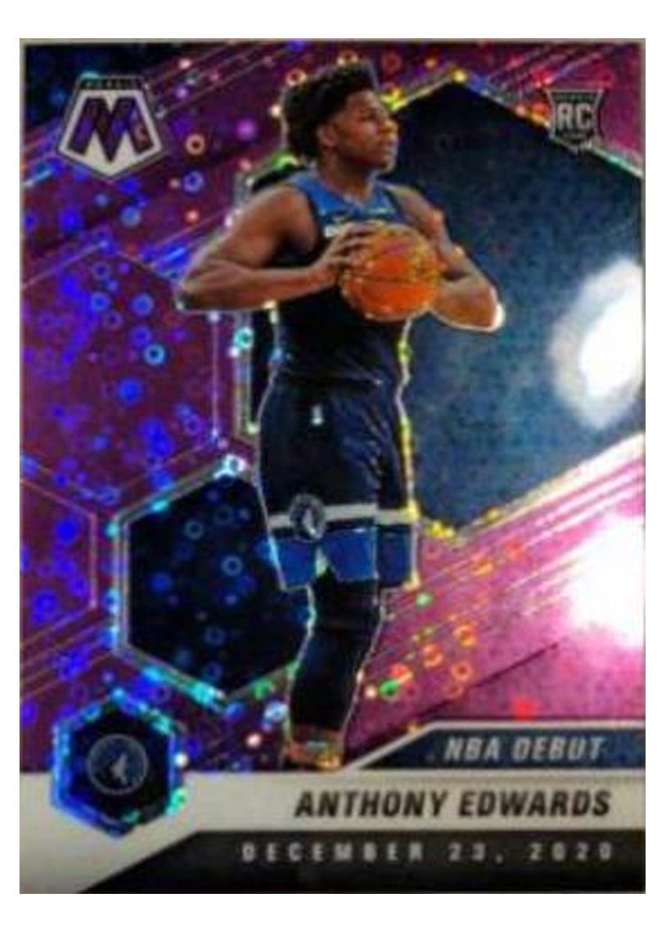 2020 Panini Mosaic Anthony Edwards #261 card
