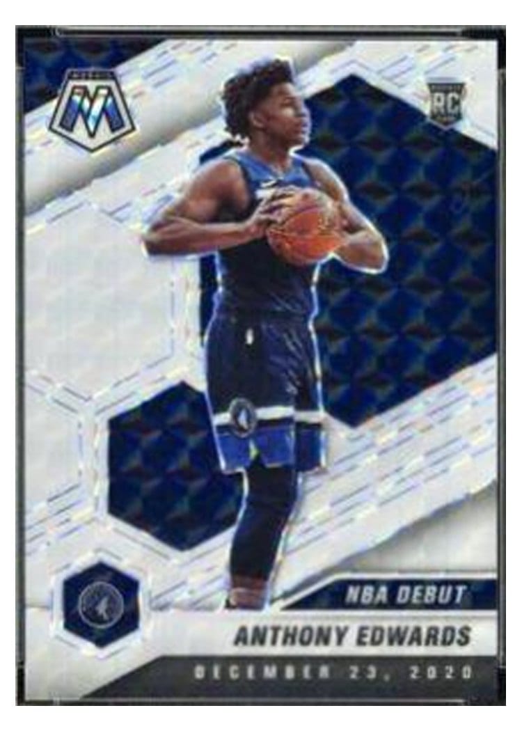 2020 Panini Mosaic Anthony Edwards #261 card