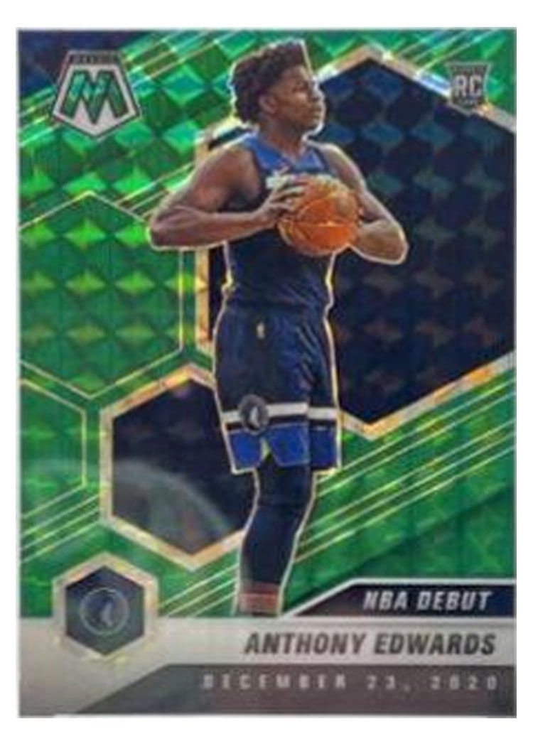 2020 Panini Mosaic Anthony Edwards #261 card